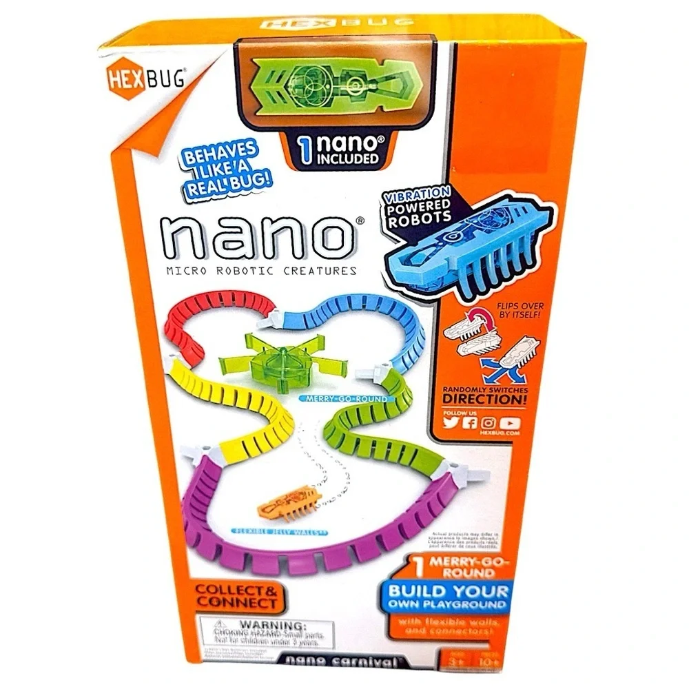 New Hexbug Nano Carnival NIB +Lot Tracks Cells Hexbugs Bugs Collection NIB